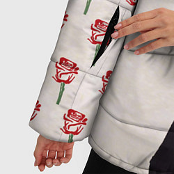 Куртка зимняя женская ТИКТОКЕР - PAYTON MOORMEIE, цвет: 3D-красный — фото 2