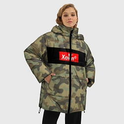 Куртка зимняя женская Hape, цвет: 3D-черный — фото 2