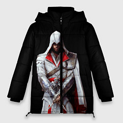 Куртка зимняя женская Assassin’s Creed, цвет: 3D-черный