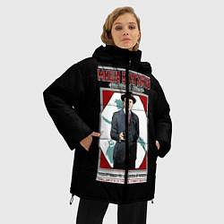 Куртка зимняя женская Миша Булгаков, цвет: 3D-черный — фото 2