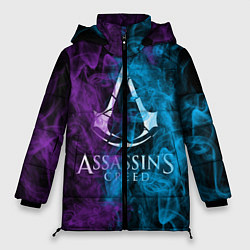 Куртка зимняя женская Assassin's Creed, цвет: 3D-красный