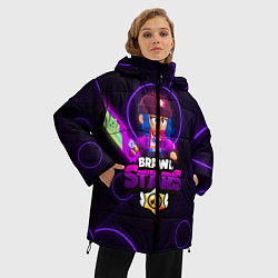 Куртка зимняя женская Brawl Stars Heroine Bibi, цвет: 3D-черный — фото 2