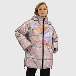 Куртка зимняя женская Сон, цвет: 3D-черный — фото 2