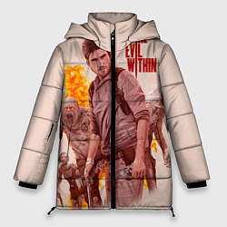 Куртка зимняя женская The Evil Within, цвет: 3D-черный