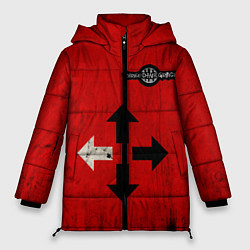 Куртка зимняя женская THREE DAYS GRACE RED, цвет: 3D-черный