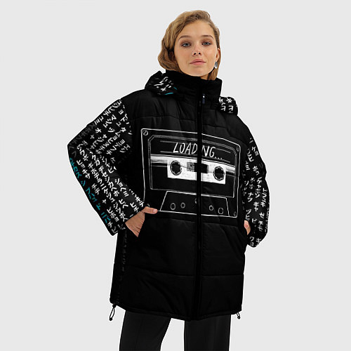 Женская зимняя куртка Loading / 3D-Светло-серый – фото 3