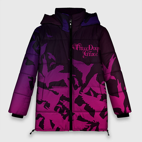 Женская зимняя куртка Three Days Grace / 3D-Светло-серый – фото 1