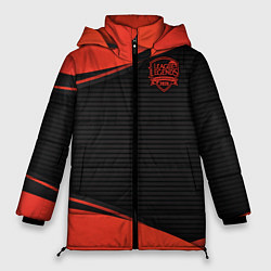 Куртка зимняя женская League of Legends, цвет: 3D-красный