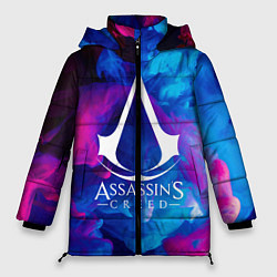 Куртка зимняя женская ASSASSINS CREED, цвет: 3D-красный