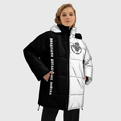 Куртка зимняя женская Воздушно Десантные Войска, цвет: 3D-черный — фото 2