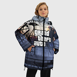 Куртка зимняя женская GTA VI, цвет: 3D-черный — фото 2