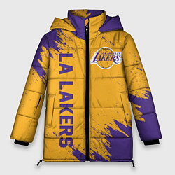 Куртка зимняя женская LA LAKERS, цвет: 3D-черный