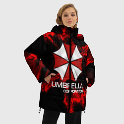 Куртка зимняя женская UMBRELLA CORP, цвет: 3D-светло-серый — фото 2