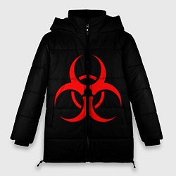Куртка зимняя женская Plague inc, цвет: 3D-светло-серый