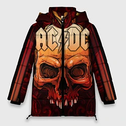 Куртка зимняя женская ACDC, цвет: 3D-красный