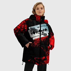 Куртка зимняя женская JUDAS PRIEST, цвет: 3D-черный — фото 2