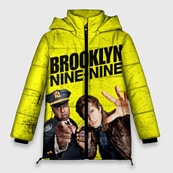 Куртка зимняя женская Brooklyn Nine-Nine, цвет: 3D-черный