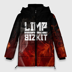 Куртка зимняя женская LIMP BIZKIT, цвет: 3D-красный