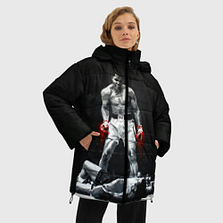 Куртка зимняя женская Muhammad Ali, цвет: 3D-черный — фото 2