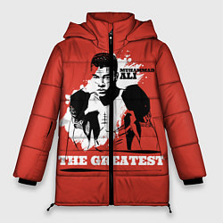 Куртка зимняя женская The Greatest, цвет: 3D-красный