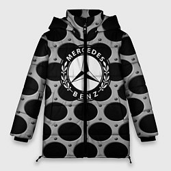 Куртка зимняя женская MERCEDES-BENZ, цвет: 3D-черный