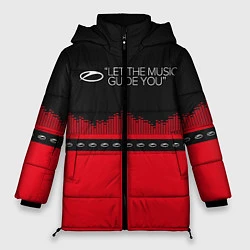 Куртка зимняя женская ASOT Let The Music Guide You, цвет: 3D-черный