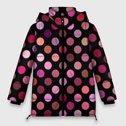 Куртка зимняя женская Горох, цвет: 3D-светло-серый