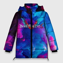 Куртка зимняя женская DEVIL MAY CRY DMC, цвет: 3D-красный