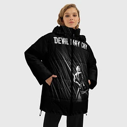 Куртка зимняя женская Devil May Cry, цвет: 3D-светло-серый — фото 2