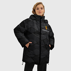 Куртка зимняя женская PORSCHE, цвет: 3D-красный — фото 2
