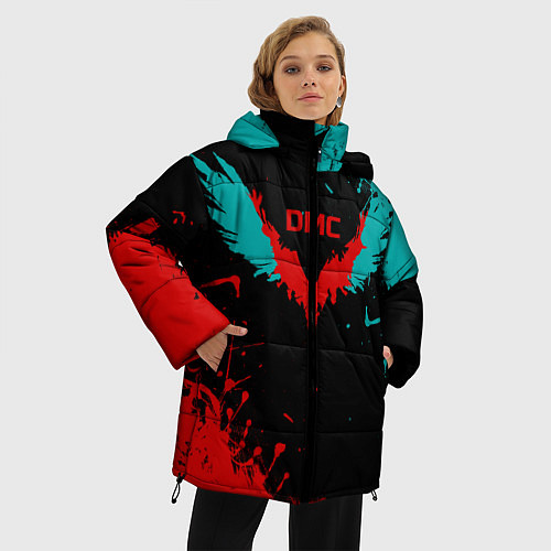 Женская зимняя куртка DMC / 3D-Красный – фото 3