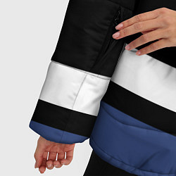Куртка зимняя женская Тампа-Бэй Лайтнинг, цвет: 3D-светло-серый — фото 2