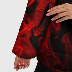 Куртка зимняя женская МАНЧЕСТЕР ЮНАЙТЕД, цвет: 3D-черный — фото 2