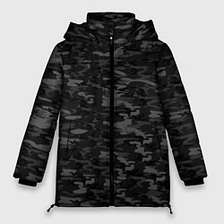 Куртка зимняя женская ГОРОДСКОЙ КАМУФЛЯЖ, цвет: 3D-светло-серый