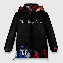 Куртка зимняя женская THREE DAYS GRACE, цвет: 3D-черный