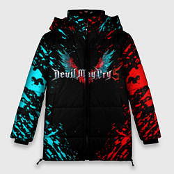 Куртка зимняя женская DEVIL MAY CRY, цвет: 3D-черный