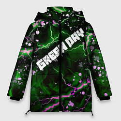 Куртка зимняя женская GreenDay, цвет: 3D-черный
