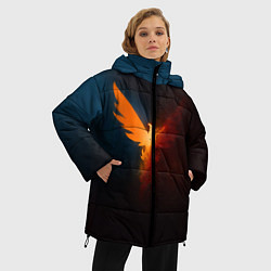 Куртка зимняя женская The Division 2, цвет: 3D-черный — фото 2