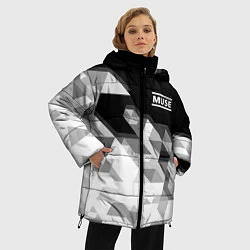 Куртка зимняя женская Muse, цвет: 3D-черный — фото 2