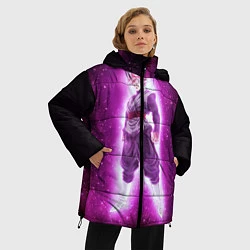 Куртка зимняя женская Супер Сайян Super Saiyan, цвет: 3D-черный — фото 2