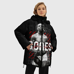 Куртка зимняя женская Bones Jones, цвет: 3D-светло-серый — фото 2