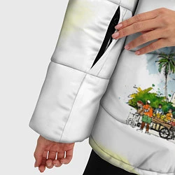 Куртка зимняя женская Куба, цвет: 3D-черный — фото 2
