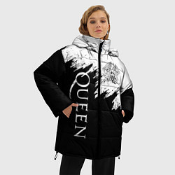 Куртка зимняя женская QUEEN, цвет: 3D-светло-серый — фото 2