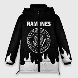 Куртка зимняя женская RAMONES, цвет: 3D-черный