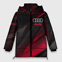Куртка зимняя женская AUDI, цвет: 3D-черный
