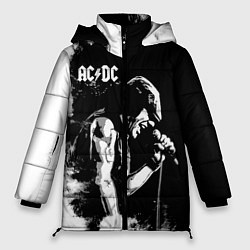 Куртка зимняя женская ACDC, цвет: 3D-красный