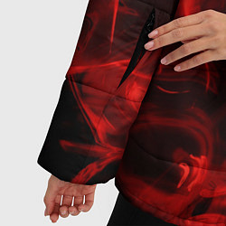 Куртка зимняя женская Красный дым, цвет: 3D-черный — фото 2