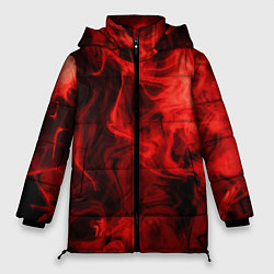 Куртка зимняя женская Красный дым, цвет: 3D-черный