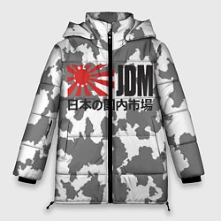 Куртка зимняя женская JDM Style, цвет: 3D-черный