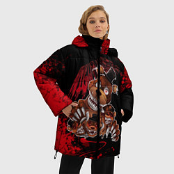 Куртка зимняя женская FIVE NIGHTS AT FREDDY'S, цвет: 3D-черный — фото 2